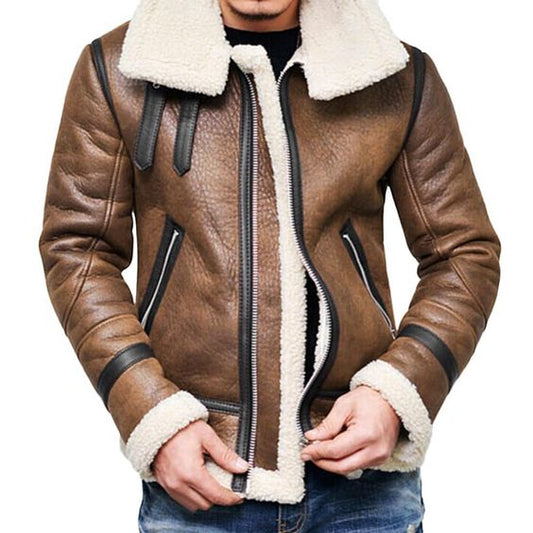 How to Rock Men's Shearling Jackets