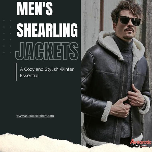 Men shearling jackets
