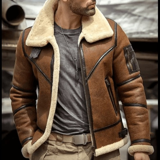 Shearling Elegance: Dressing to Impress with Men's Shearling Coats and Jackets