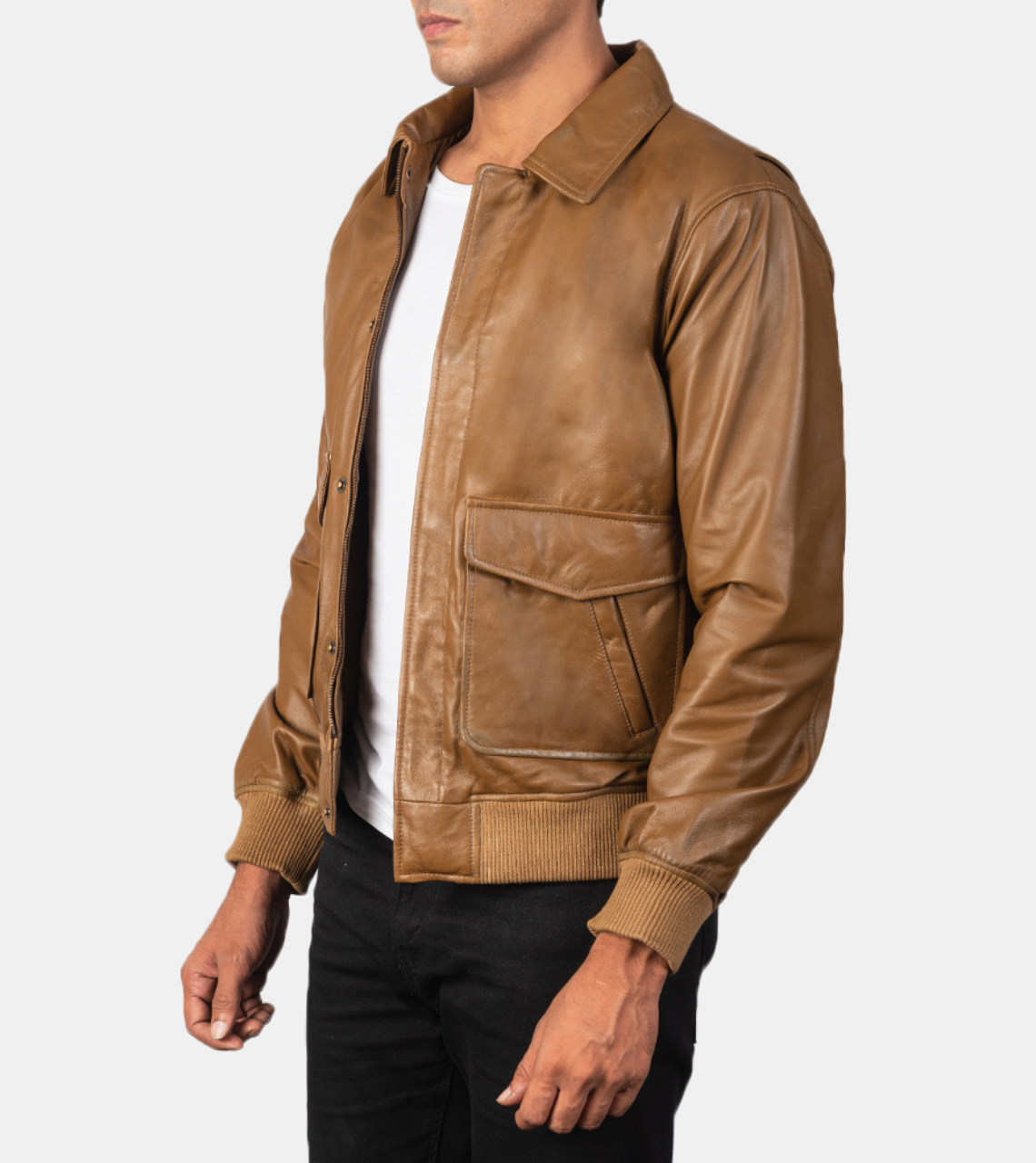  Brown Leather Jacket