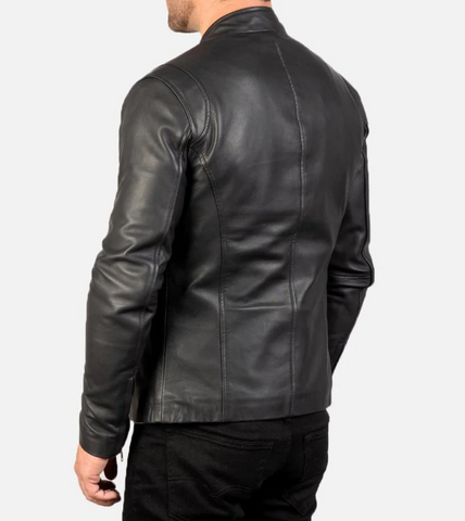 Dronning Men's Real Leather Jacket