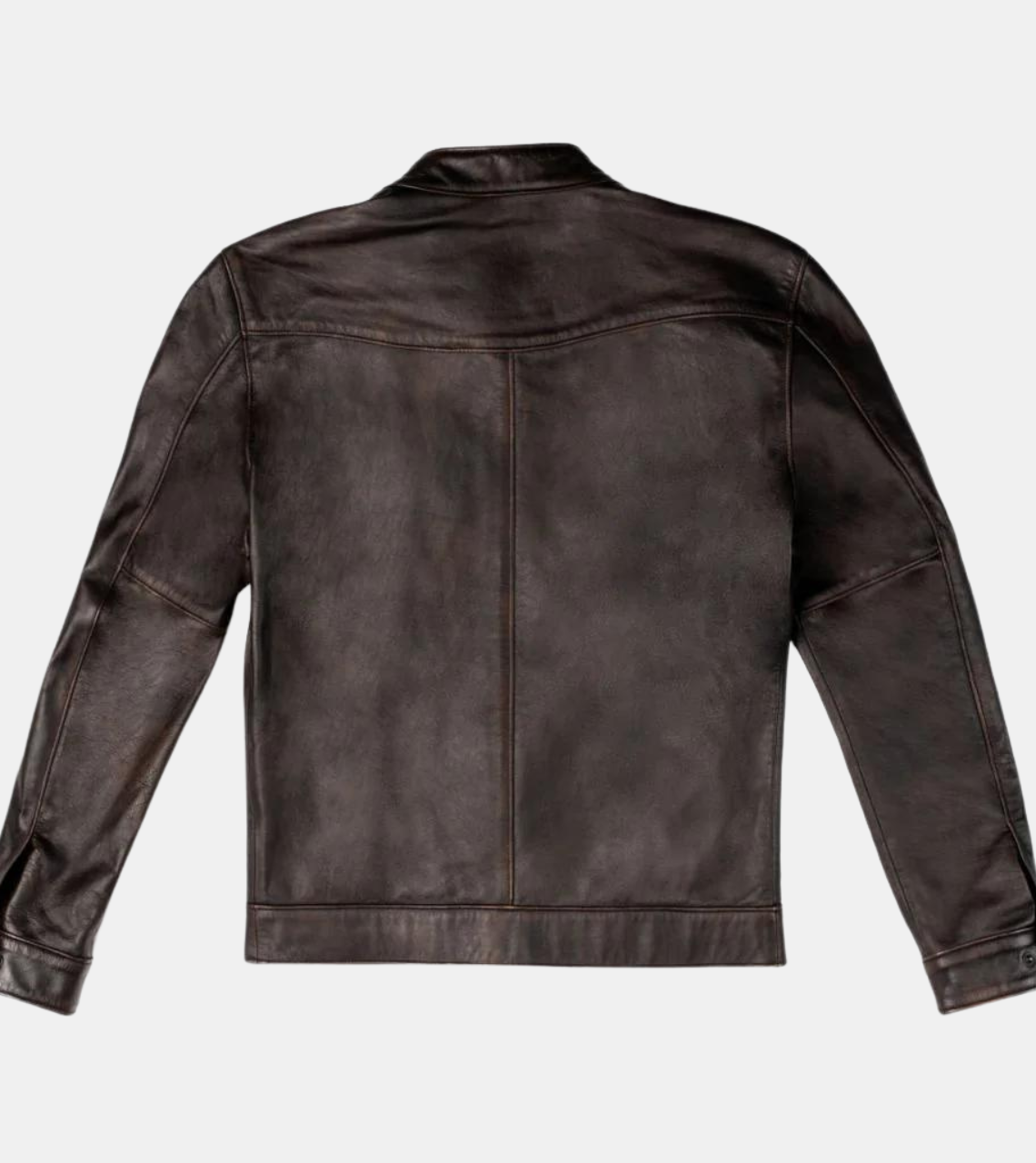Marlyn Men's Brown Rugged Leather Jacket