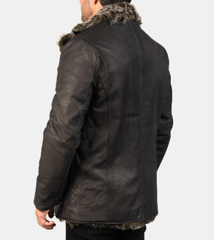 Geoffrey Men's Shearling Leather Jacket