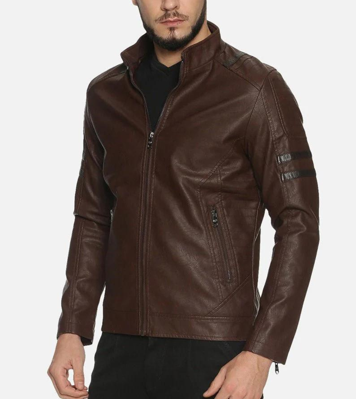  Men's Leather Jacket