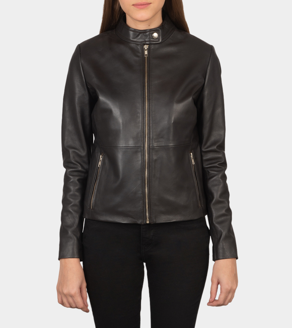 Rocher Women's Biker Leather Jacket
