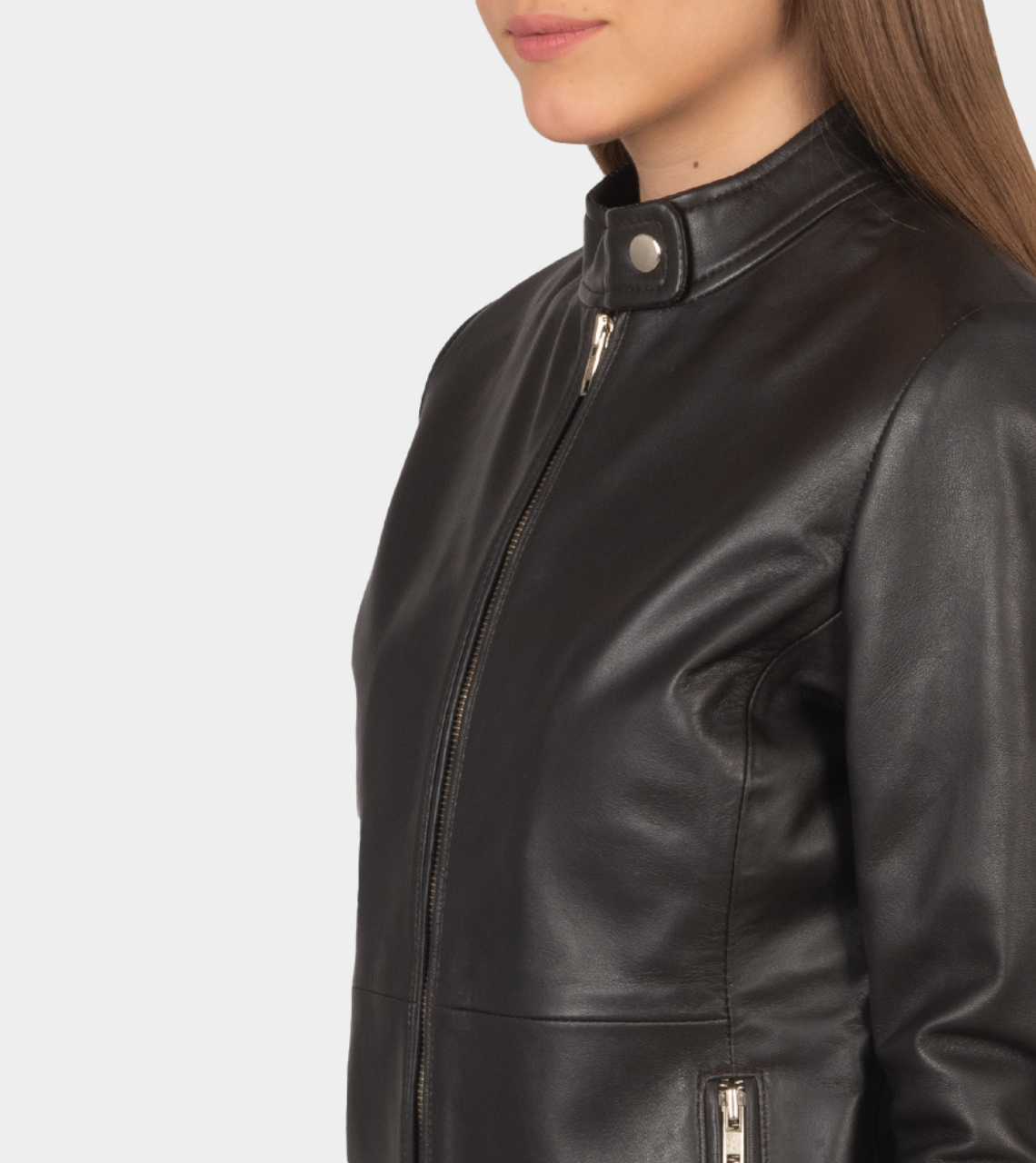  Biker Leather Jacket