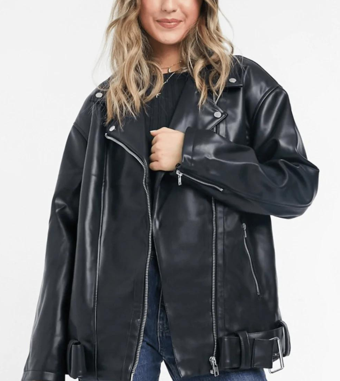 Nova Classic Women's Biker Leather Jacket