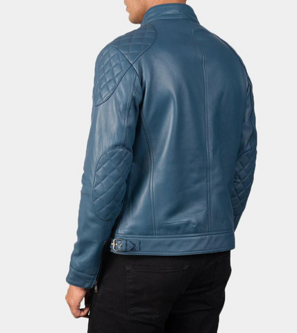 Marcella Men's Biker Leather Jacket