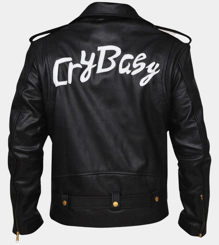 Cry Baby Inspired Men's Leather Jacket