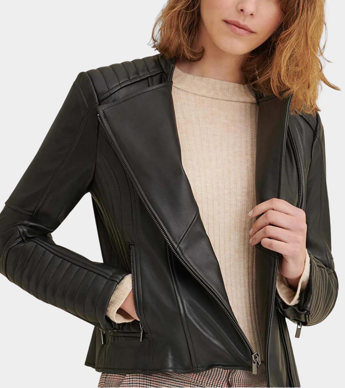  Women’s Leather Jacket