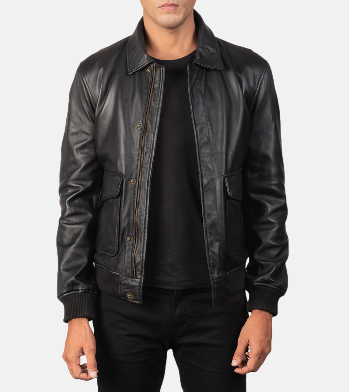 Nord Men's Leather Bomber Jacket – Antarctic Leathers