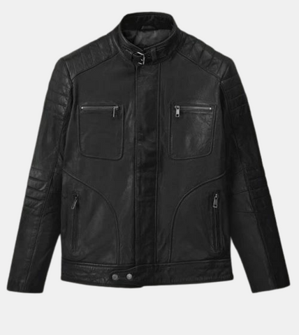 Quilted Leather Jacket