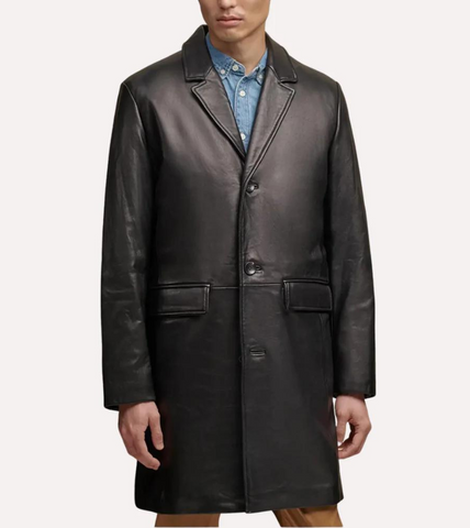 Soltau Men's Leather Coat