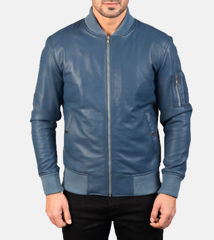 Bouvet Bomber Leather Jacket