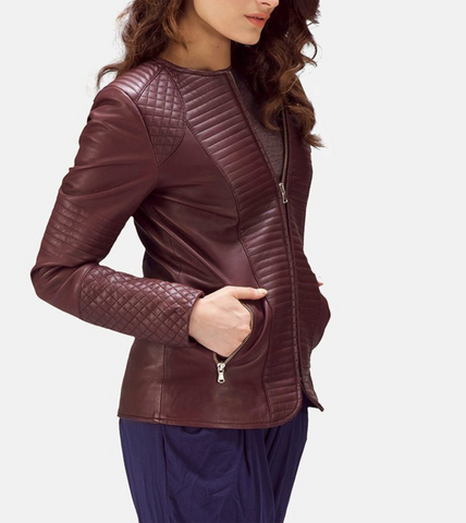 Karamel Leather Jacket