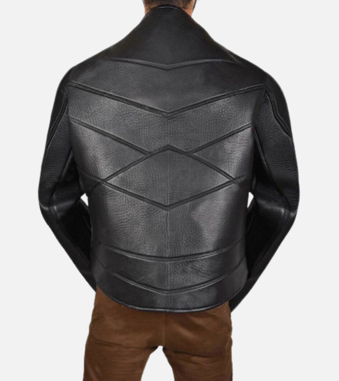 Rigid Men's Biker Leather Jacket