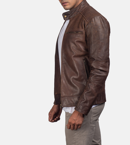  Men's Leather Jacket 