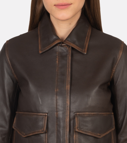 Wasta Women's Leather Jacket