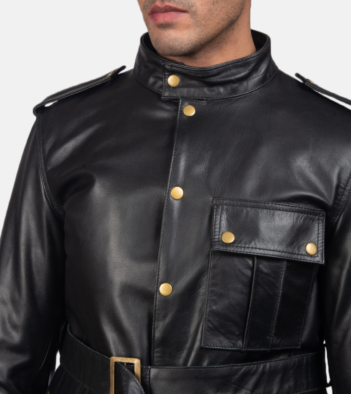 Men's Hauspuff Leather Jacket