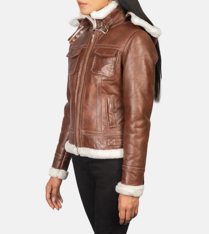 Shearling Women's Leather Jacket