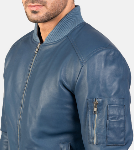 Bouvet Bomber Leather Jacket