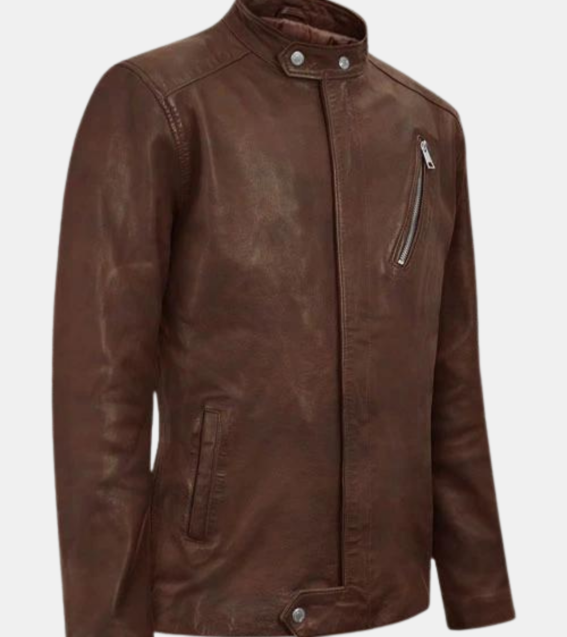  Bronze Biker's Leather Jacket