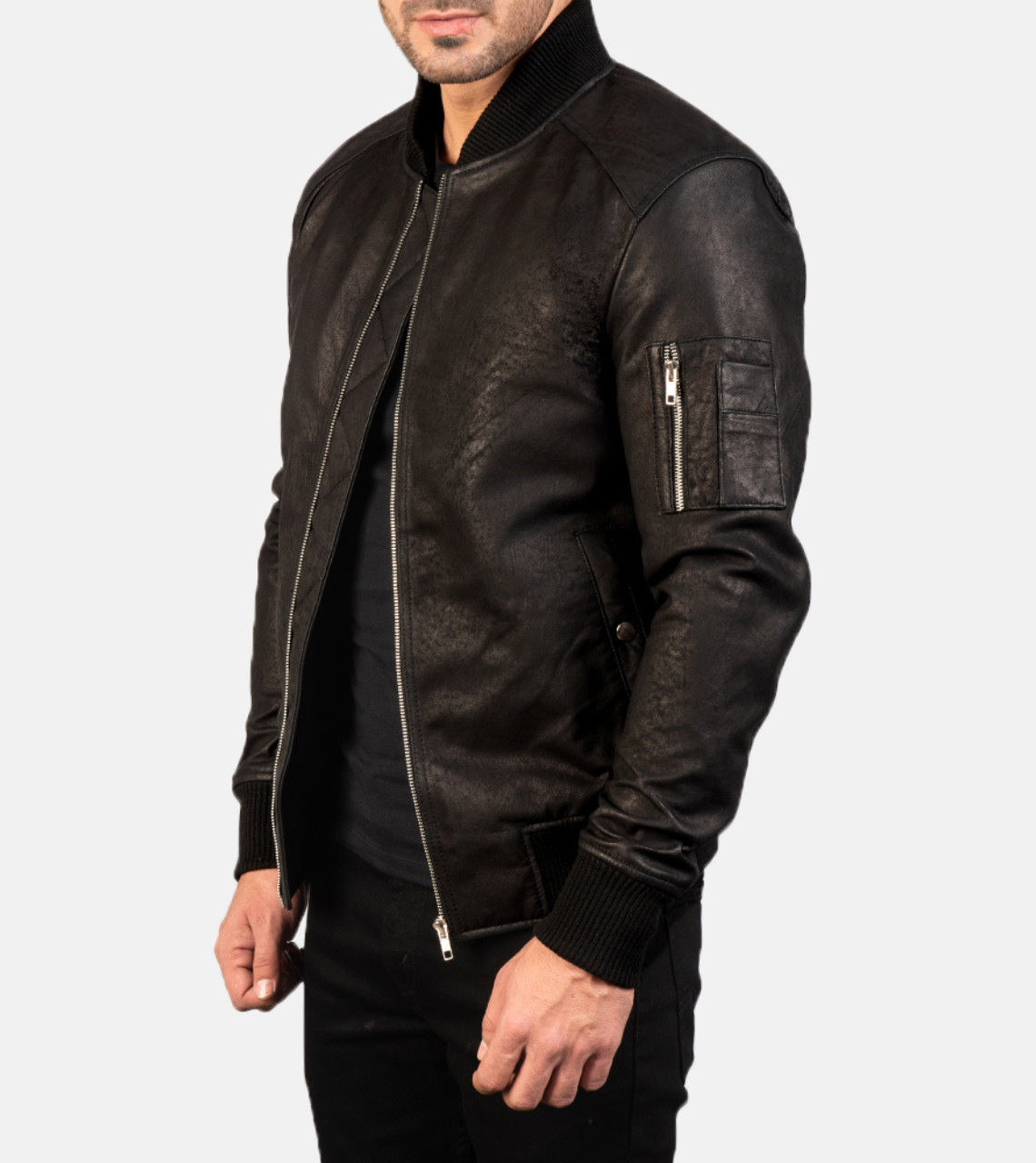 Bouvet Bomber Leather Jacket