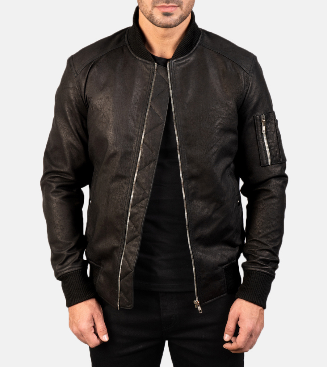 Bouvet Bomber Leather Jacket