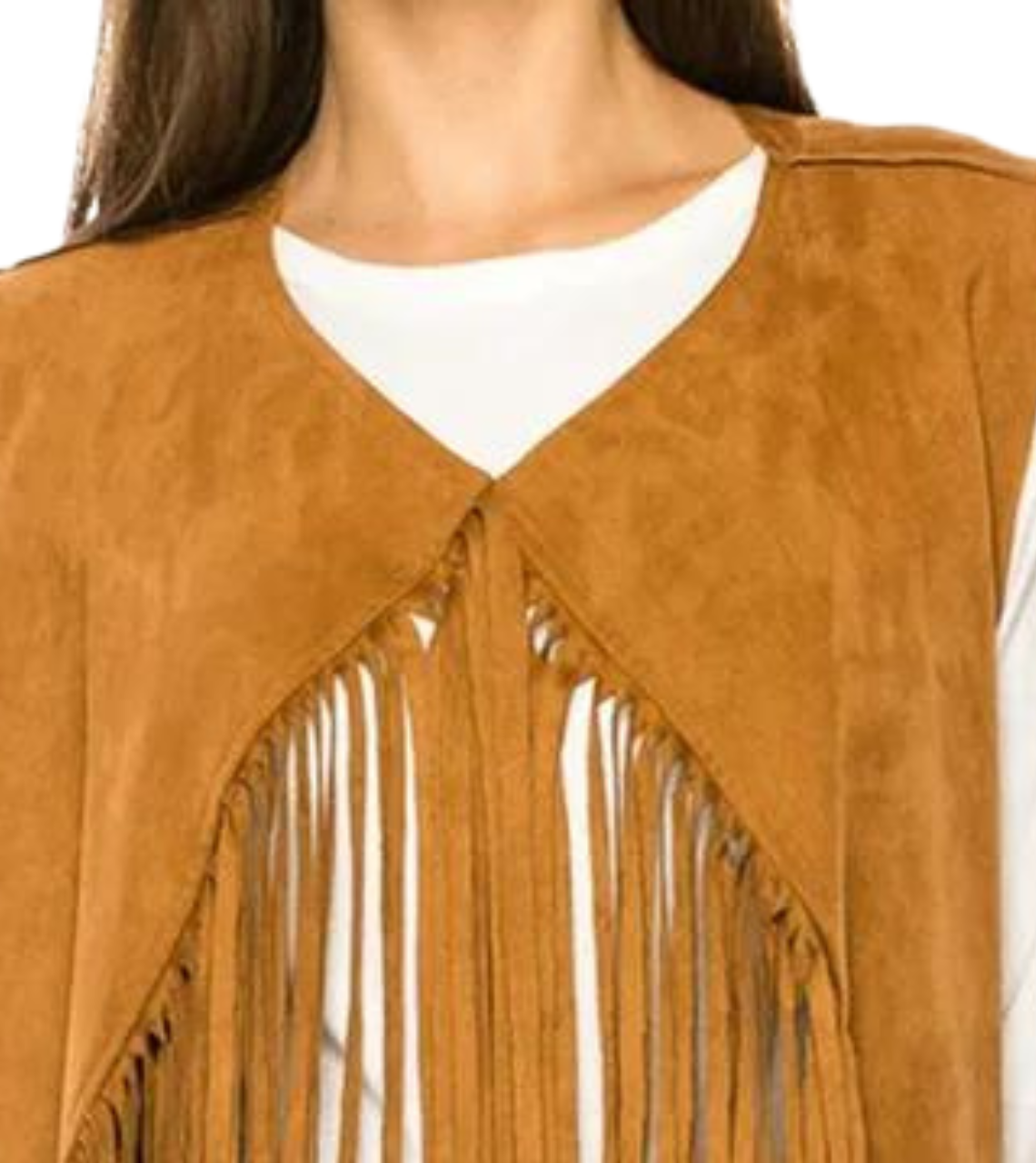 Brown Suede Leather Vest