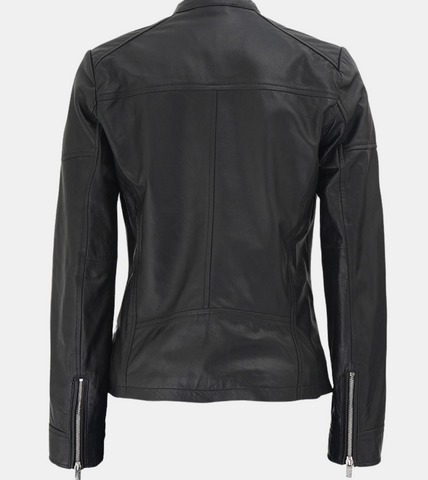 Tinsley Women's Black Leather Jacket