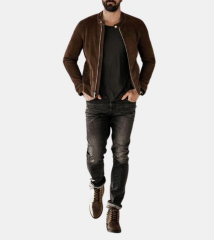  Brown Leather Jacket 