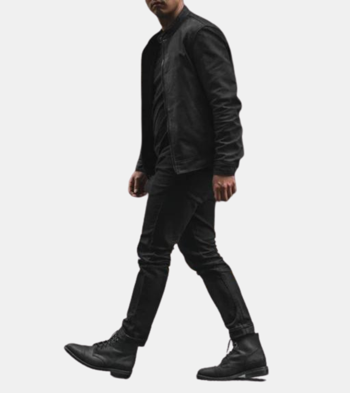 Kai Men's Black Leather Jacket