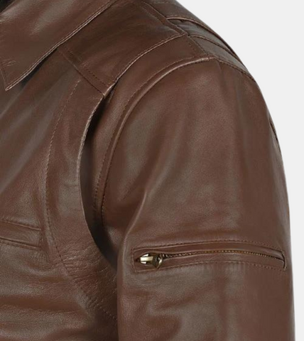  Bomber Leather Jacket