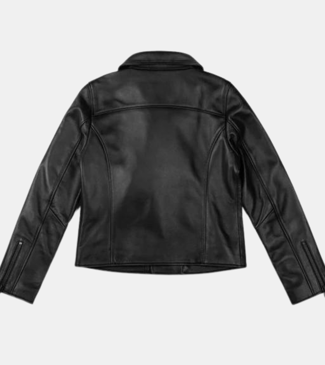 Black Biker's Leather Jacket 