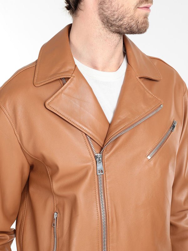  Biker Leather Jacket